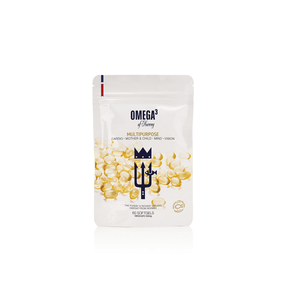 Omega 3 of Norway Premium Omega 3 Kapseln im Beutel